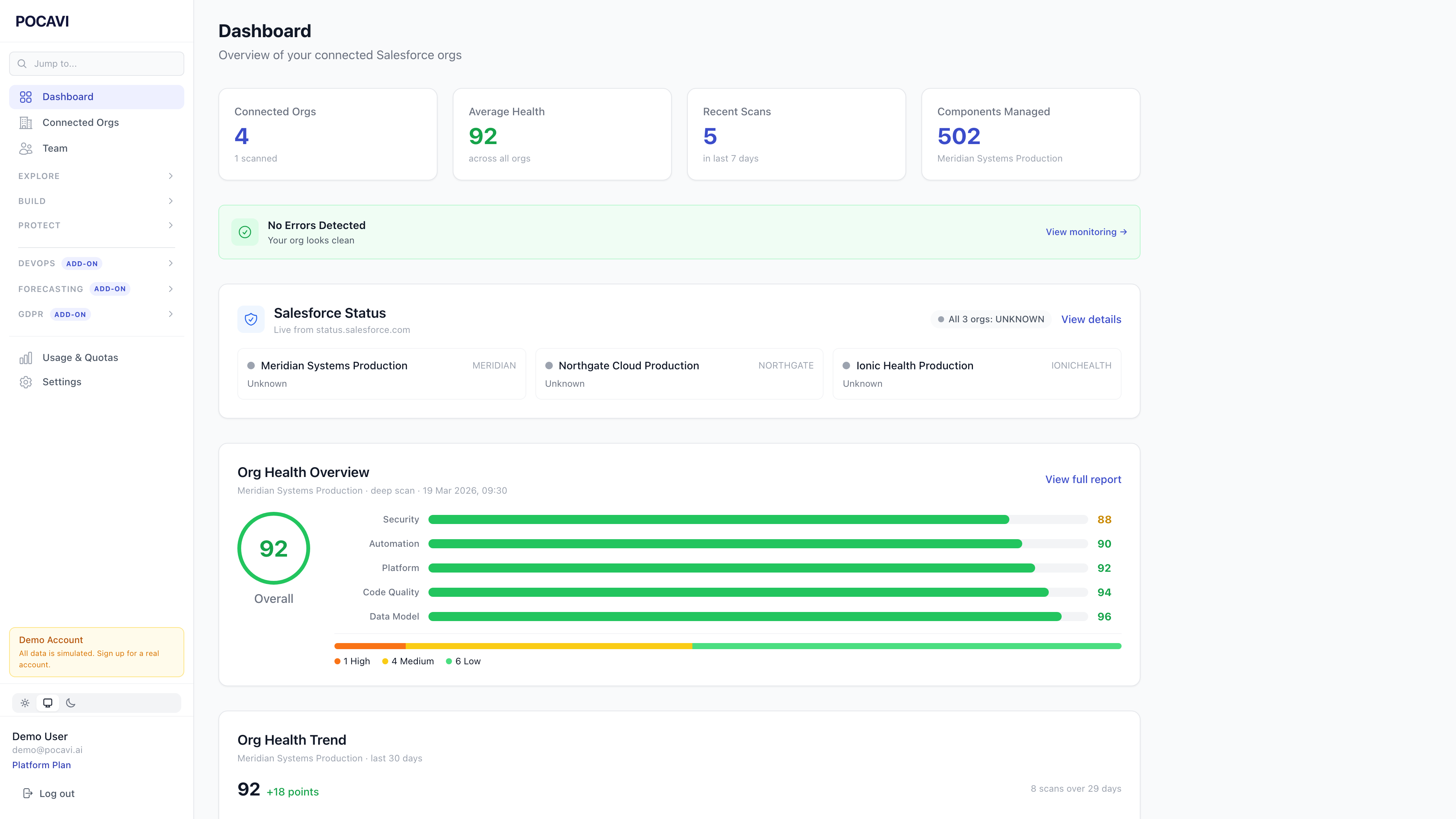 Data Management screenshot
